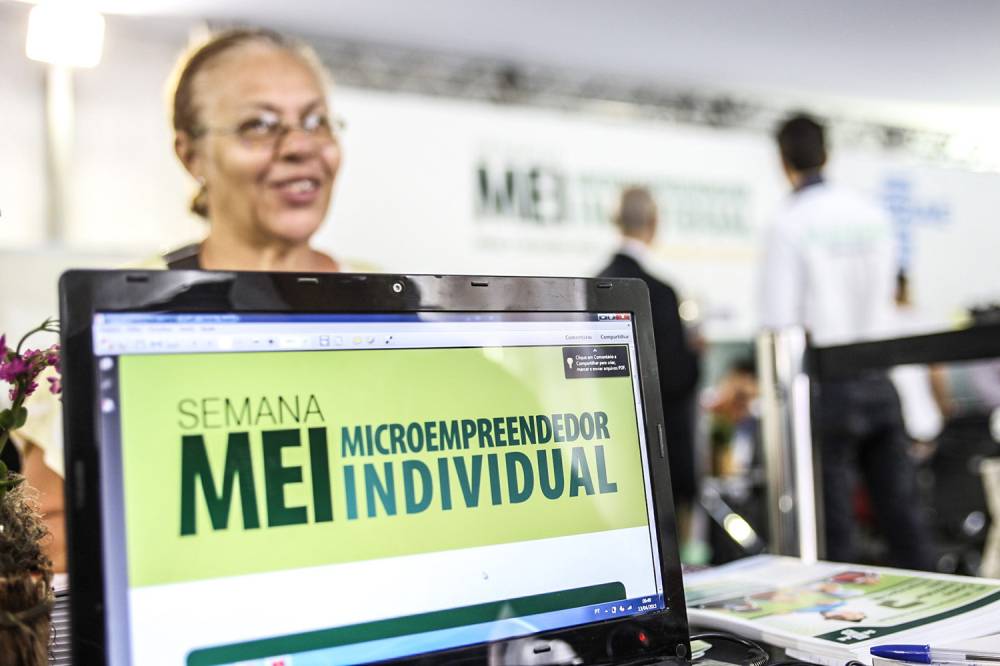Microempreendedor durante semana MEI em São Paulo (Patricia Cruz/A2IMG/Sebrae/Divulgação)