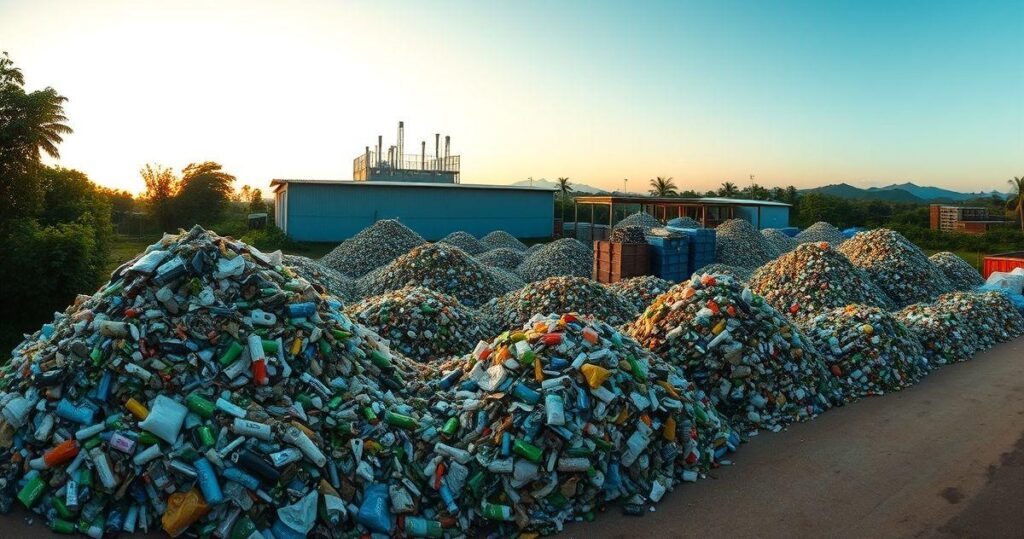 descarte de resíduos