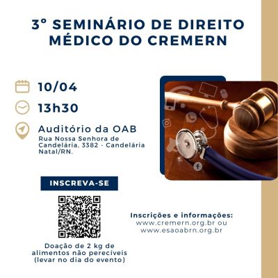 3º Seminário de Direito Médico do CREMERN01
