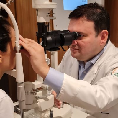 Consulta ao oftalmologista