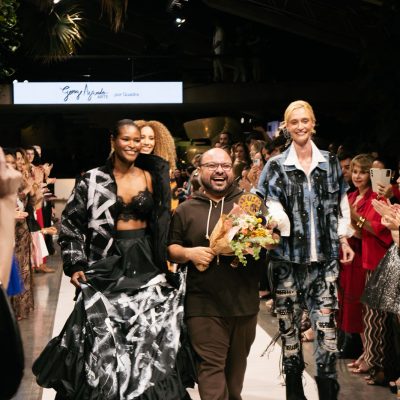 George Azevedo e as modelo