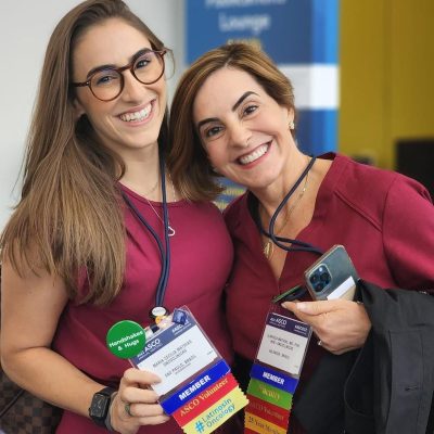 Maria Cecília e Clarissa Mathias